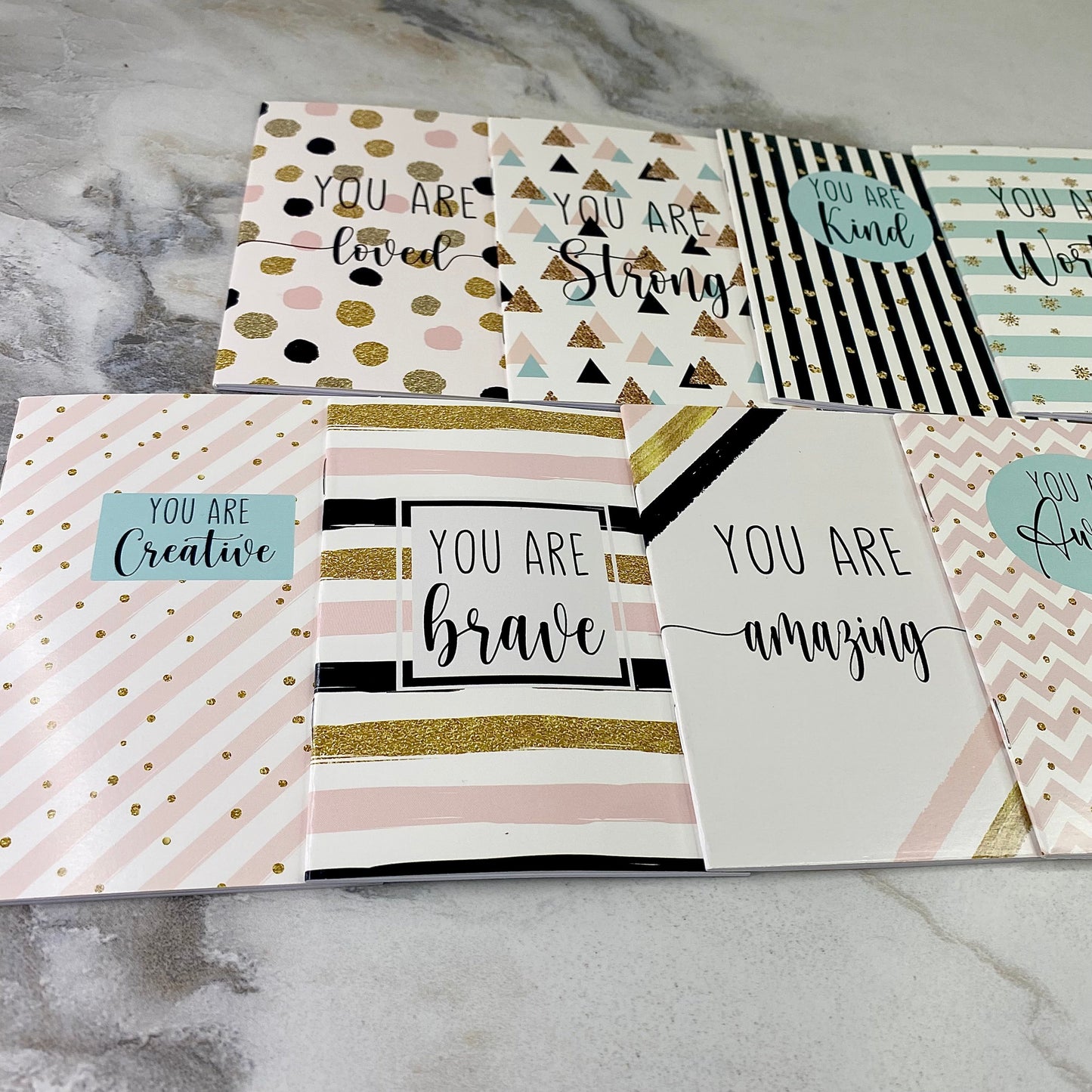 Mini Notebooks - Affirmation Motivation