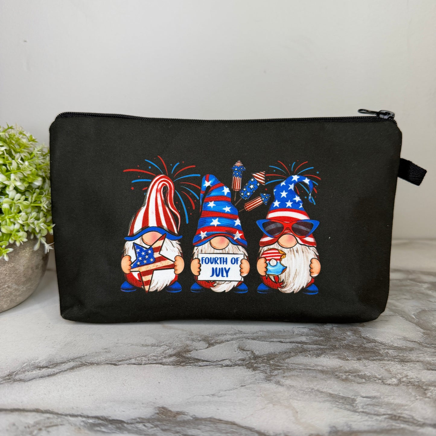 Pouch - America 4th of July Gnomes
