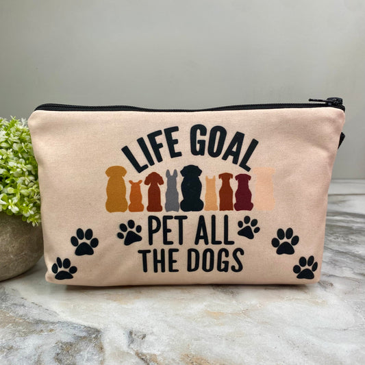 Pouch - Dog, Life Goal