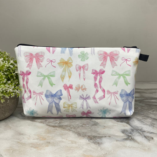 Pouch - Bows Colorful