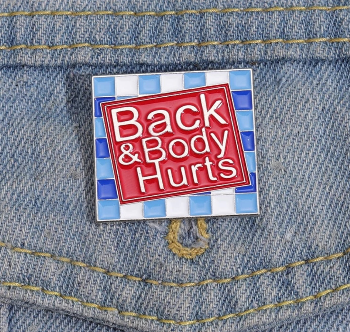 Pin - Back & Body Hurts
