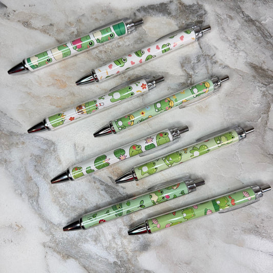 Pen - Clear Design Frog