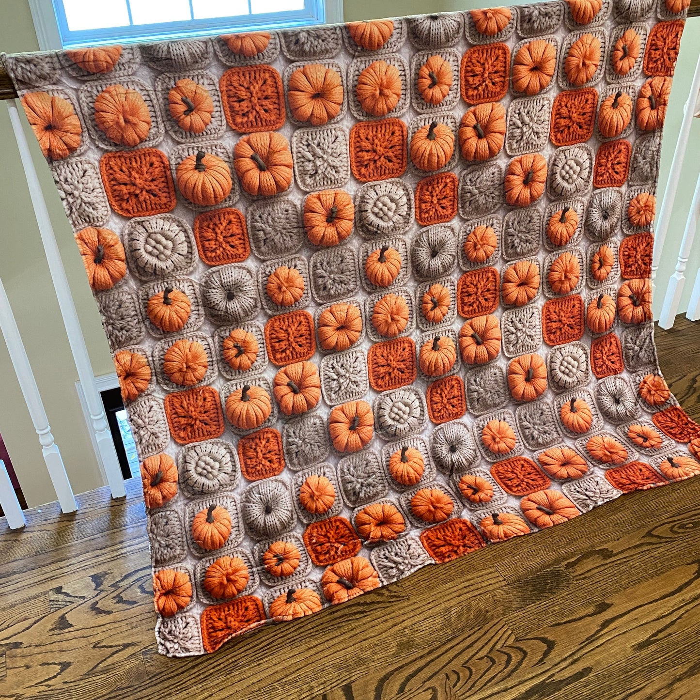 Set - Fall Knit Crochet Pumpkins