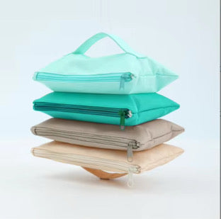 Expandable Travel Pouch - Quadruple Accordion