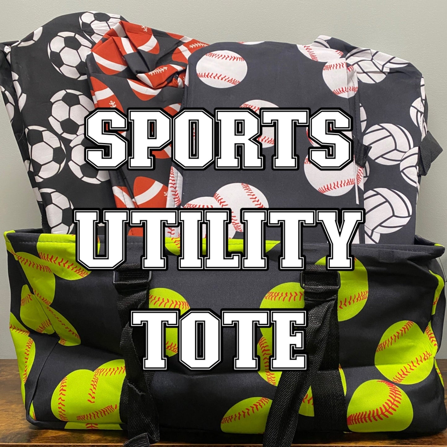 Rectangle Utility Tote - Sports