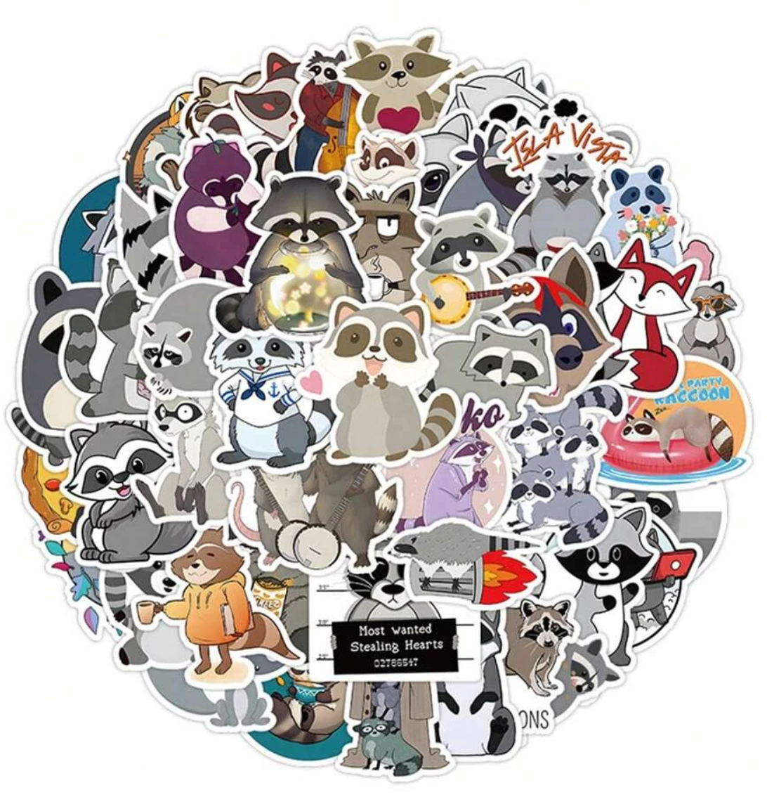 Stickers - Raccoon SP21