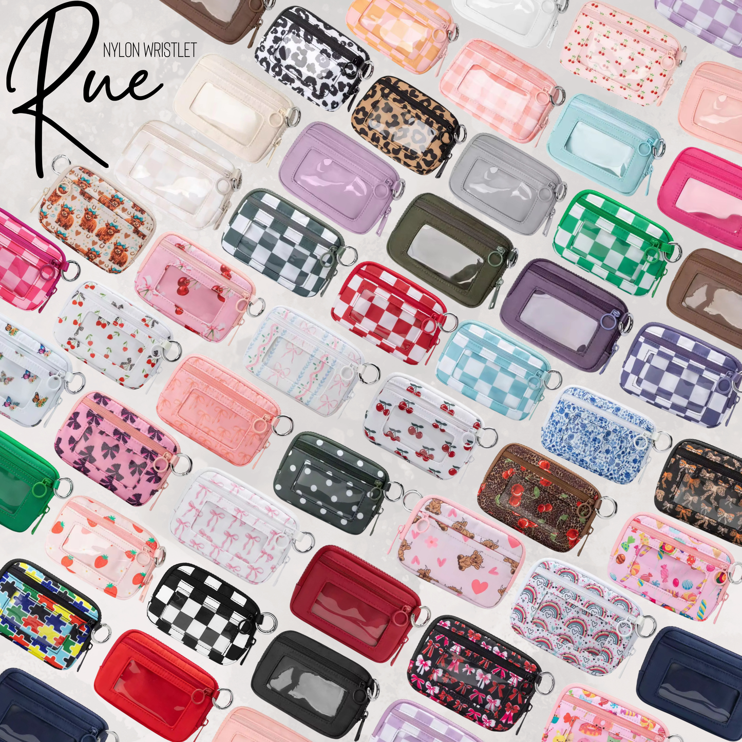 Rue - Nylon Wristlet Wallet - PREORDER