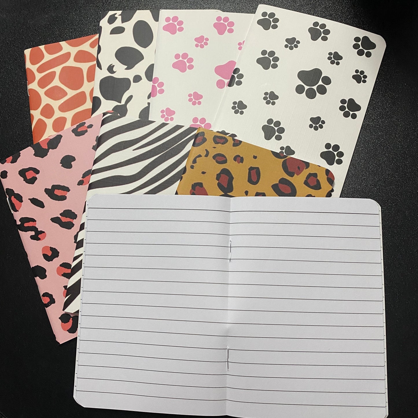 Mini Notebooks - Animal Print & Paw