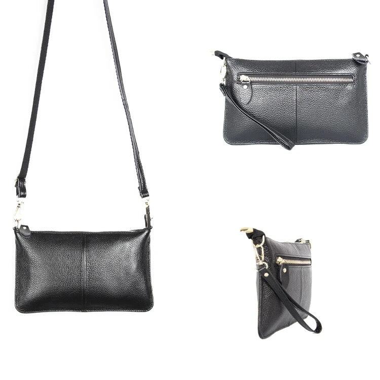 Megan Clutch Crossbody - Genuine Leather